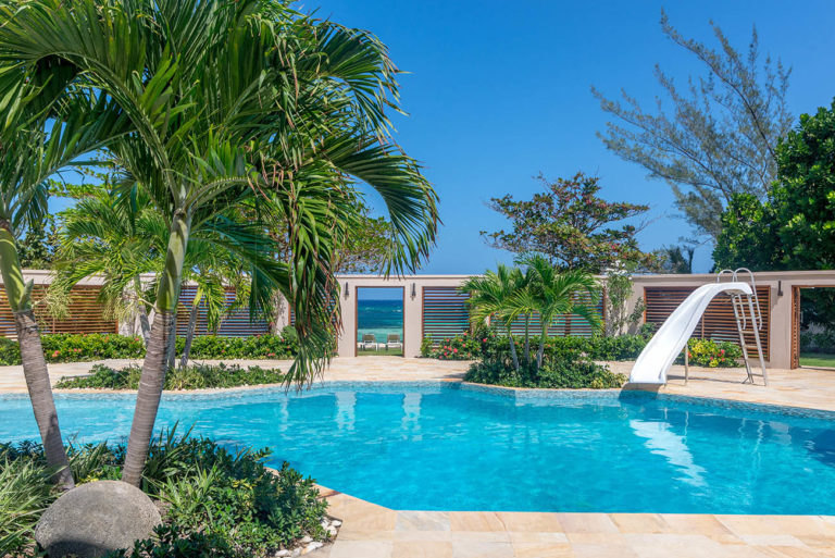 Villa Mara Pool with Slide